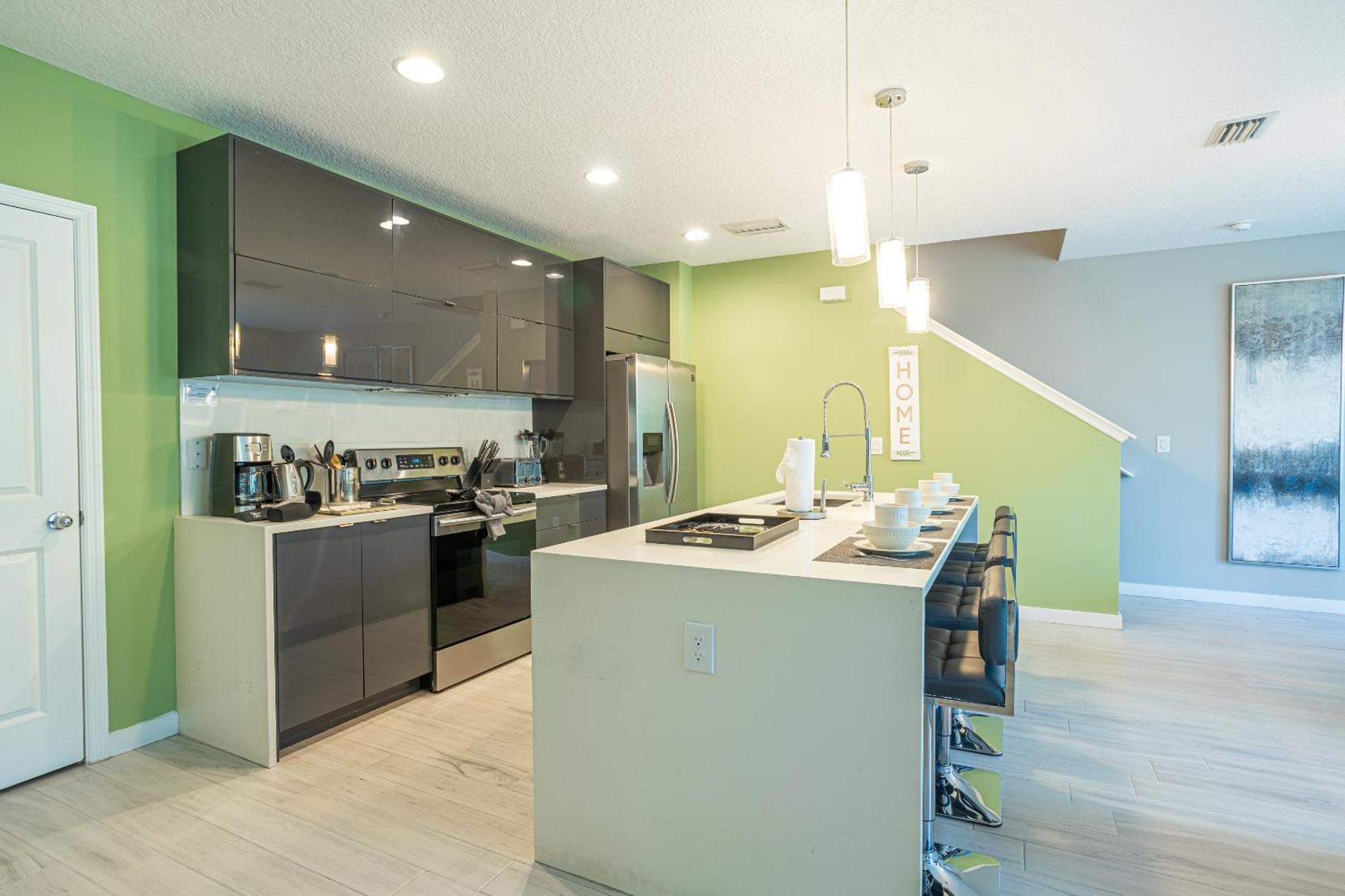 Beautiful Four Bedrooms Townhouse At Le Reve Resort Kissimmee Bagian luar foto